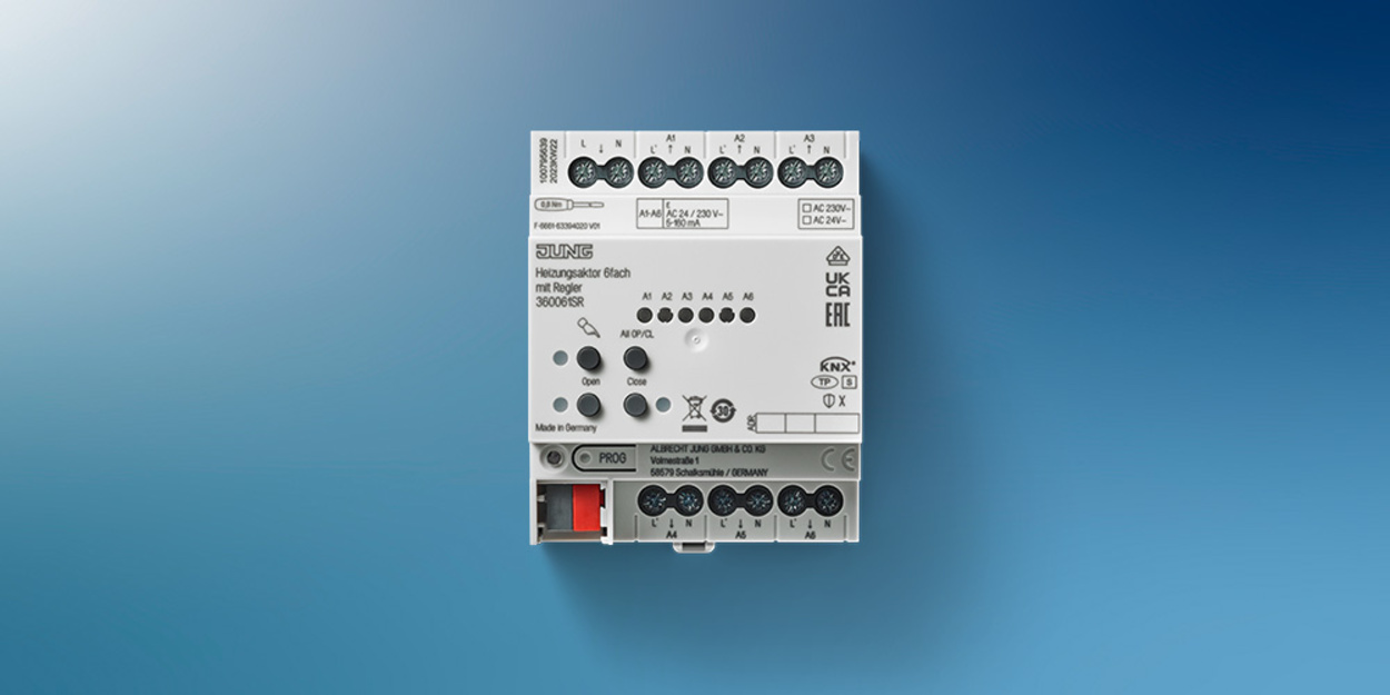 KNX Heizungsaktor 6-fach bei Elektrotechnik Christian Graf in Schwandorf, Deutschland